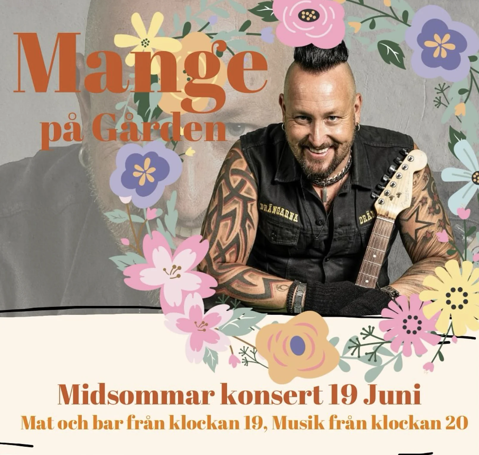 Marknad & Konsert med Mange på ”Gården”