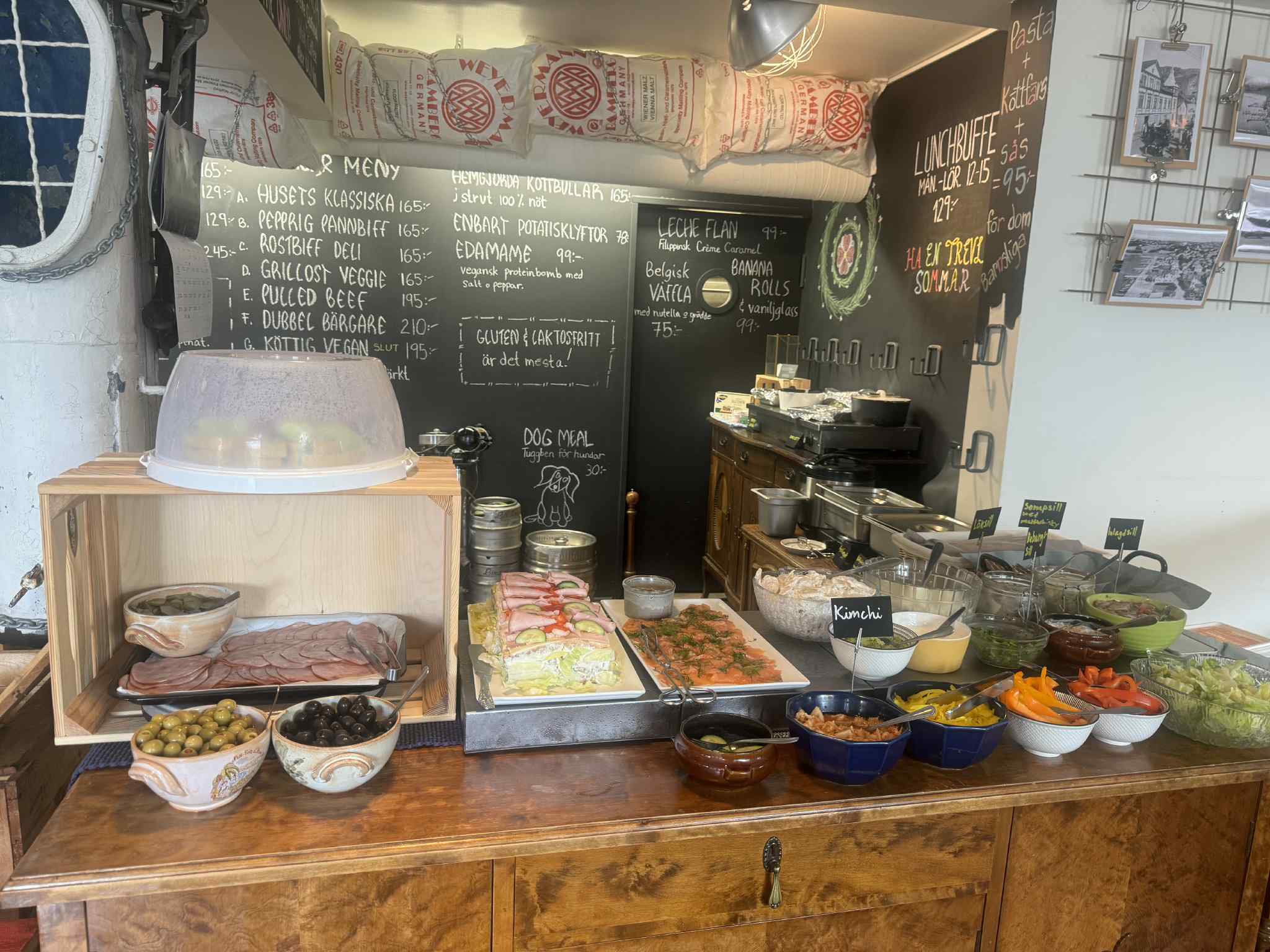 Buffélunch hela veckan på Tap Station Grebbestad