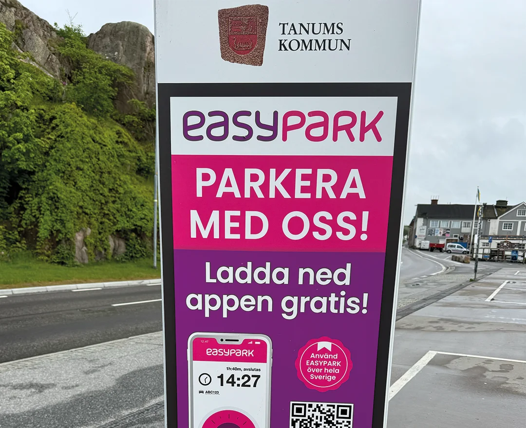 Parkering i Grebbestad 15 juni-15 augusti