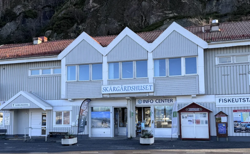 Grebbestad samhällsförening byggnad i Grebbestad Skärgårdshusewt