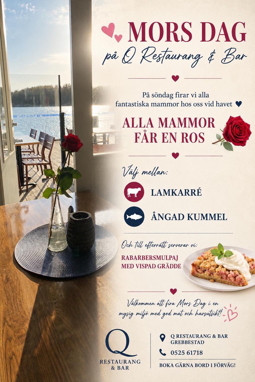 Fira Morsdag på Restaurang Q bar