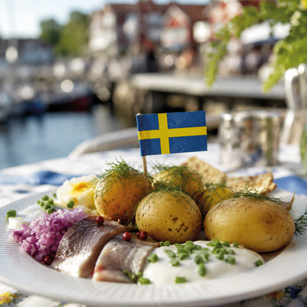 Silltallrik till Midsommar
